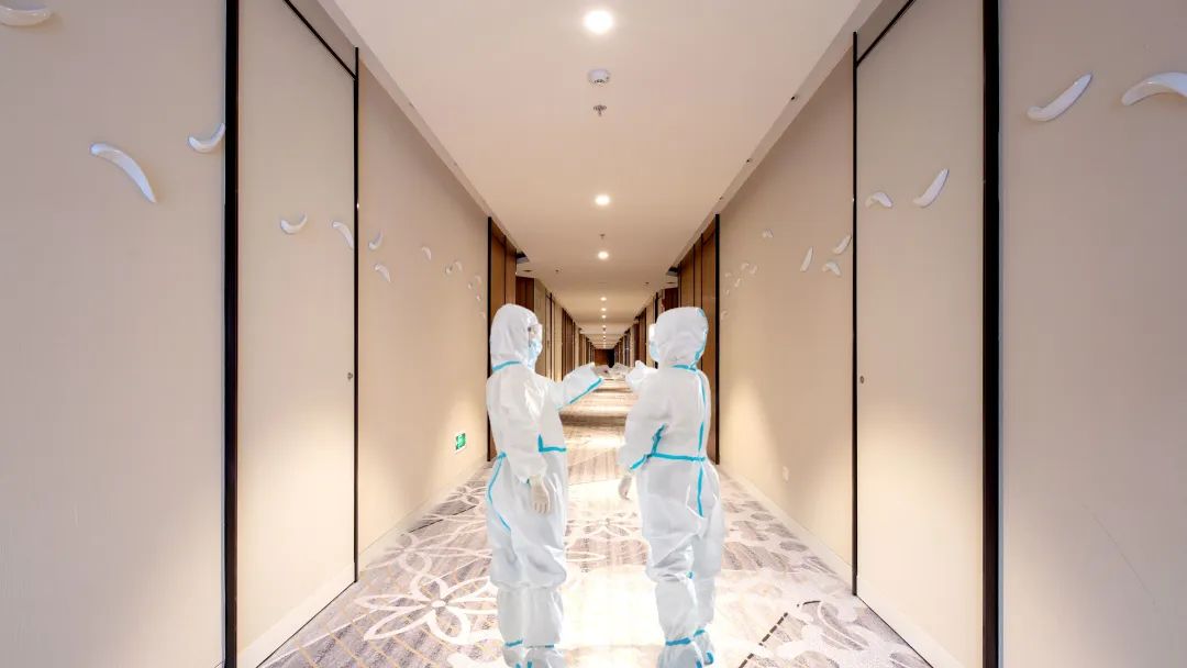 隔離酒店醫(yī)護人員